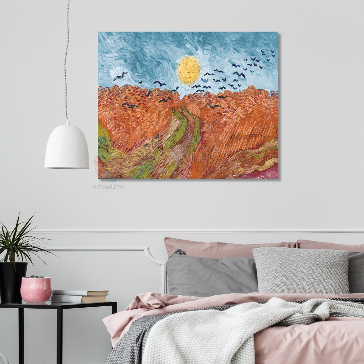 Kanvas Tablo Van Gogh Tablosu Salon Dekoru Van-Gogh-10 Klasik Duvar Tablosu