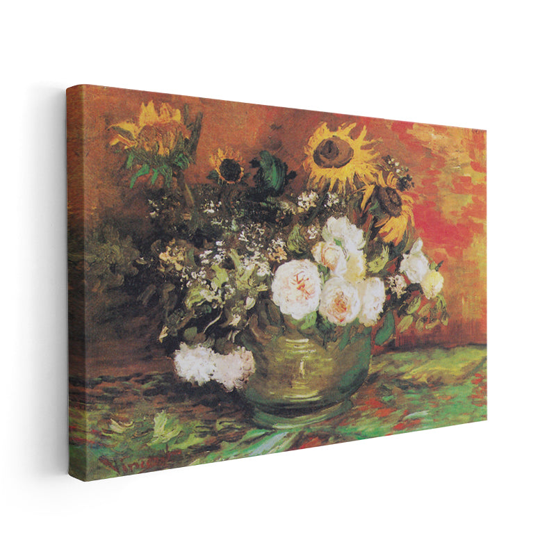 Kanvas Tablo Van Gogh Tablosu Ev Ofis Dekoru Van-Gogh-106 Klasik Duvar Tablosu