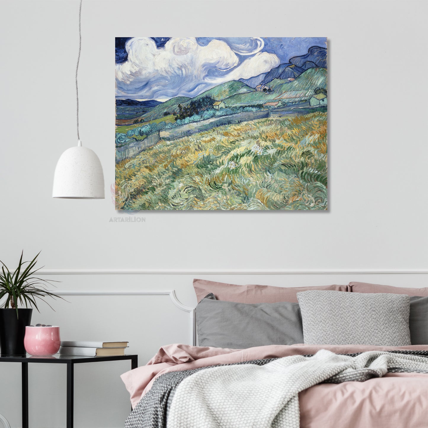 Kanvas Tablo Van Gogh Tablosu Ev Ofis Dekoru Van-Gogh-132 Klasik Duvar Tablosu