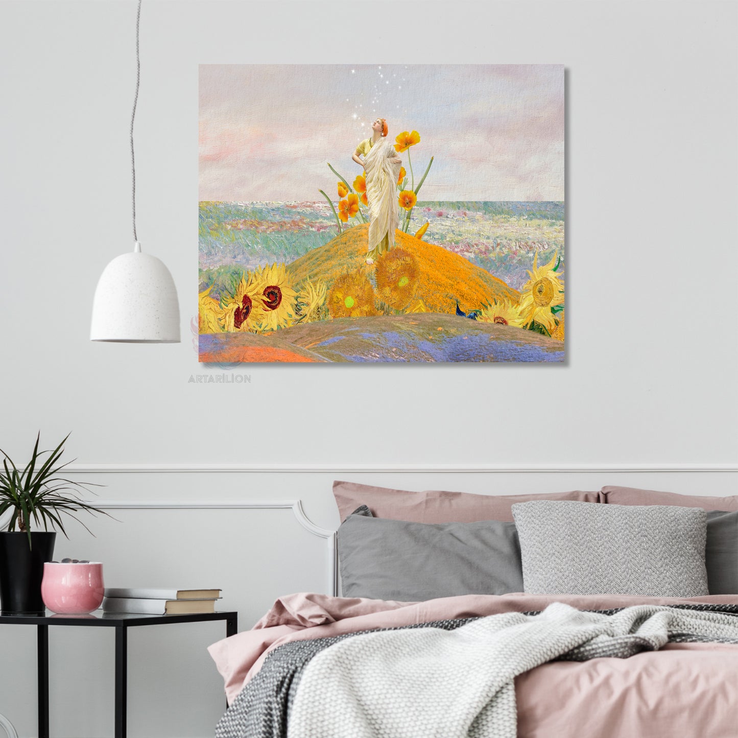 Kanvas Tablo Van Gogh Tablosu Ev Ofis Dekoru Van-Gogh-138 Klasik Duvar Tablosu