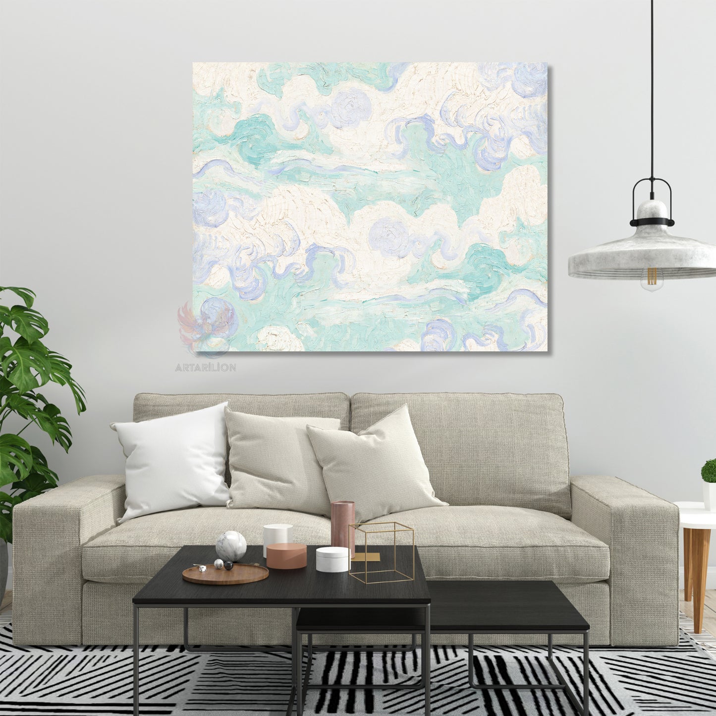 Kanvas Tablo Van Gogh Tablosu Ev Ofis Dekoru Van-Gogh-142 Klasik Duvar Tablosu