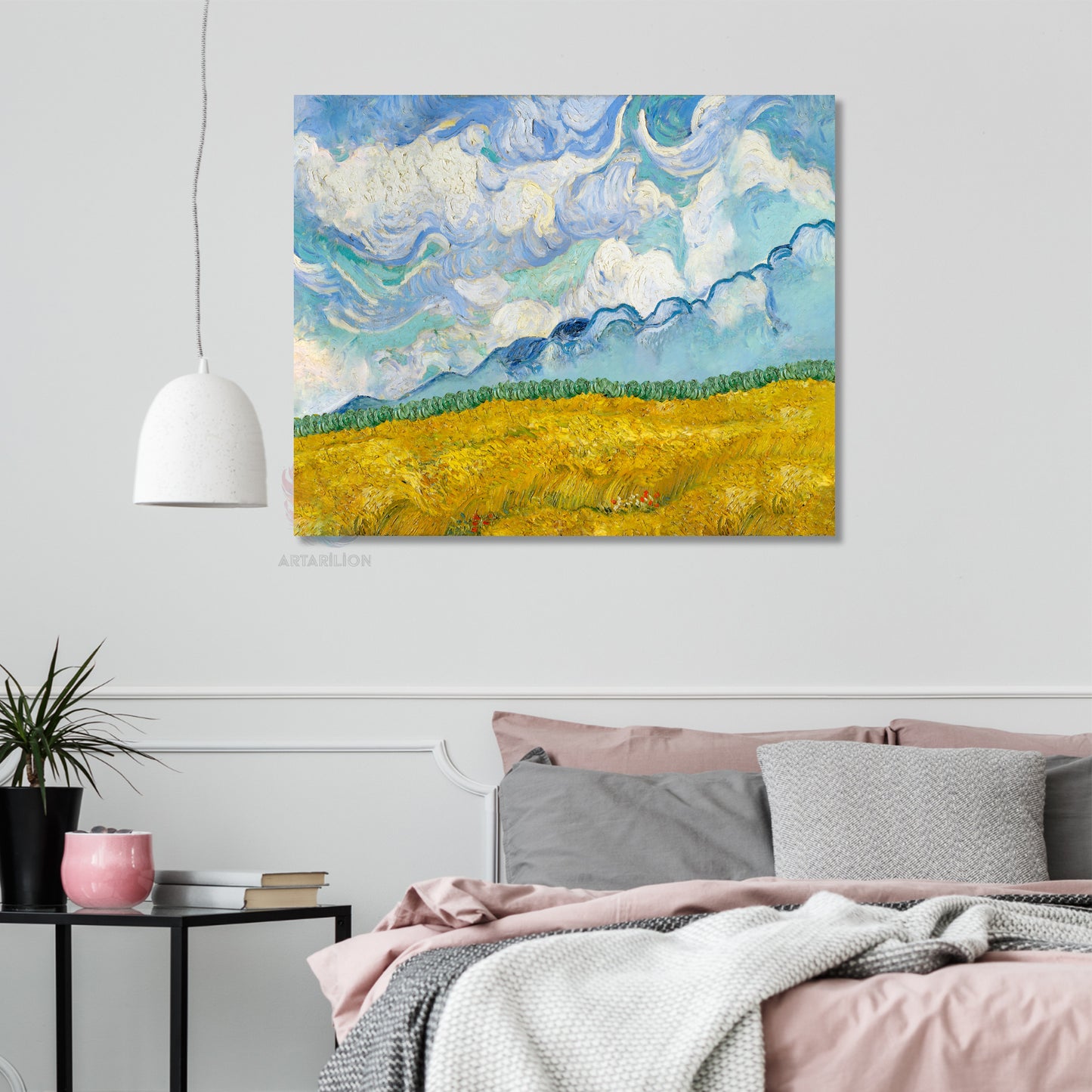 Kanvas Tablo Van Gogh Tablosu Ev Ofis Dekoru Van-Gogh-143 Klasik Duvar Tablosu