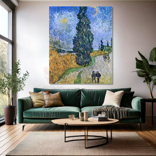 Van Gogh Canvas Painting Digital Print Canvas Wall Painting Impressionism Painting VanGogh27-1