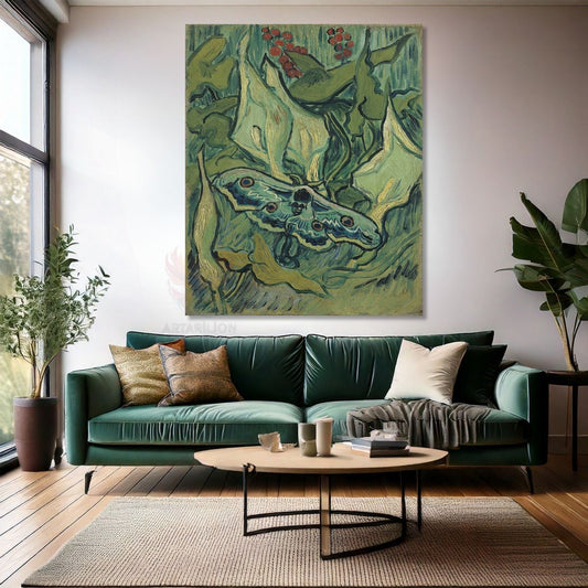 Van Gogh Canvas Painting Canvas Wall Painting Impressionism Painting Butterfly