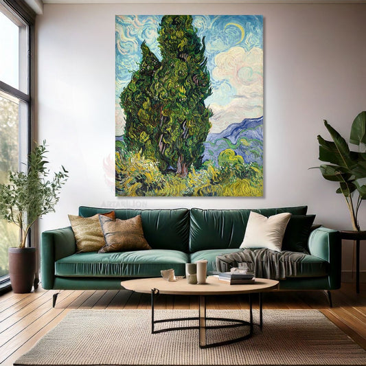 Van Gogh Canvas Painting Canvas Wall Painting Canvas Living Room Painting Impressionism Painting VanGogh51-1