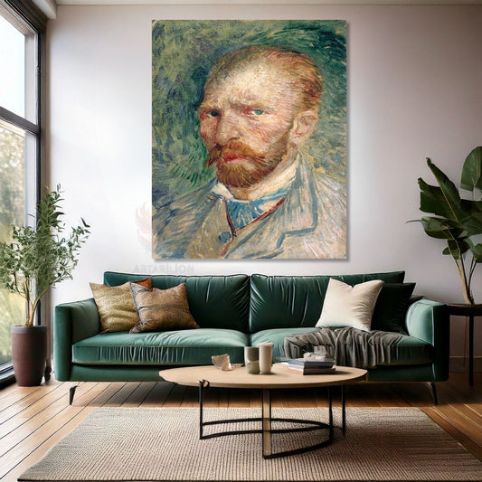Van Gogh Canvas Painting Canvas Wall Painting Oil Painting Look Canvas Painting Self Portrait