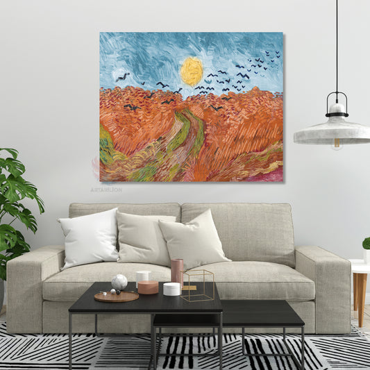 Kanvas Tablo Van Gogh Tablosu Salon Dekoru Van-Gogh-10 Klasik Duvar Tablosu