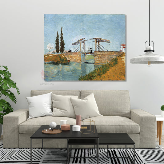 Kanvas Tablo Van Gogh Tablosu Ev Ofis Dekoru Van-Gogh-105 Klasik Duvar Tablosu