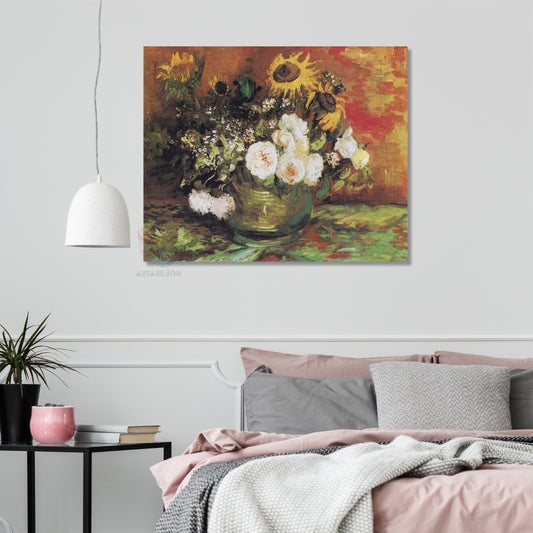 Kanvas Tablo Van Gogh Tablosu Ev Ofis Dekoru Van-Gogh-106 Klasik Duvar Tablosu