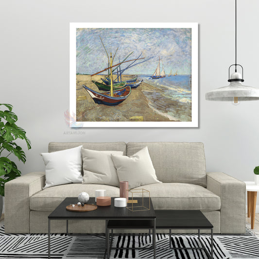 Kanvas Tablo Van Gogh Tablosu Ev Ofis Dekoru Van-Gogh-111 Klasik Duvar Tablosu