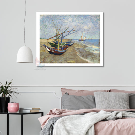 Kanvas Tablo Van Gogh Tablosu Ev Ofis Dekoru Van-Gogh-111 Klasik Duvar Tablosu