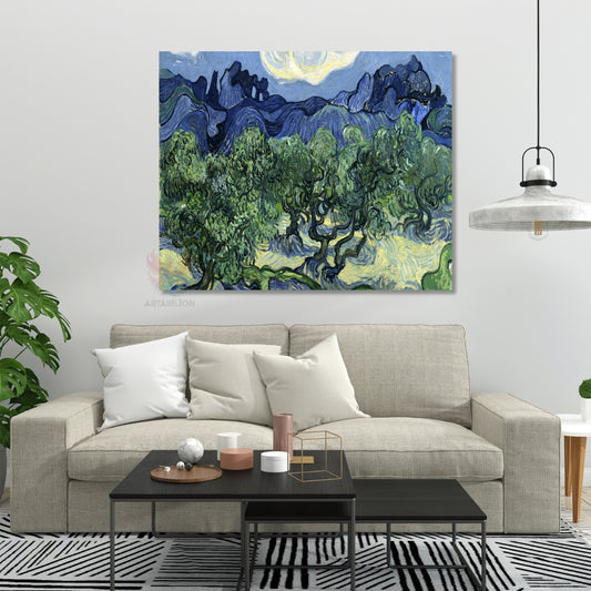 Kanvas Tablo Van Gogh Tablosu Ev Ofis Dekoru Van-Gogh-114 Klasik Duvar Tablosu
