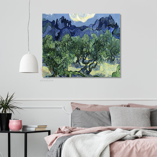 Kanvas Tablo Van Gogh Tablosu Ev Ofis Dekoru Van-Gogh-114 Klasik Duvar Tablosu