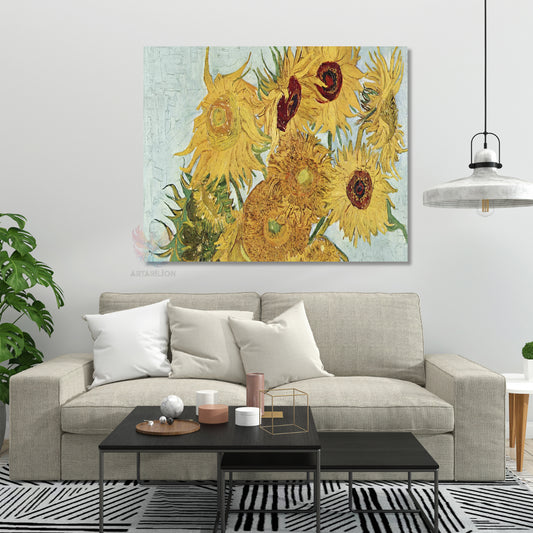 Kanvas Tablo Van Gogh Tablosu Ev Ofis Dekoru Van-Gogh-115 Klasik Duvar Tablosu