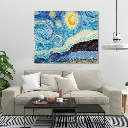 Kanvas Tablo Van Gogh Tablosu Ev Ofis Dekoru Van-Gogh-117 Klasik Duvar Tablosu