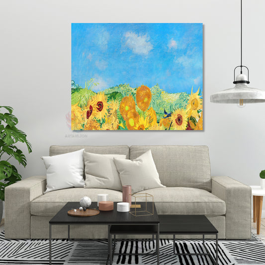 Kanvas Tablo Van Gogh Tablosu Ev Ofis Dekoru Van-Gogh-12 Klasik Duvar Tablosu