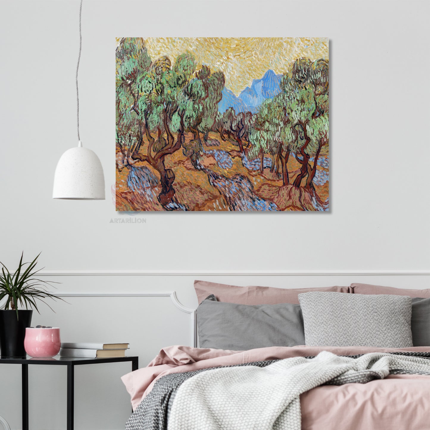 Kanvas Tablo Van Gogh Tablosu Ev Ofis Dekoru Van-Gogh-120 Klasik Duvar Tablosu