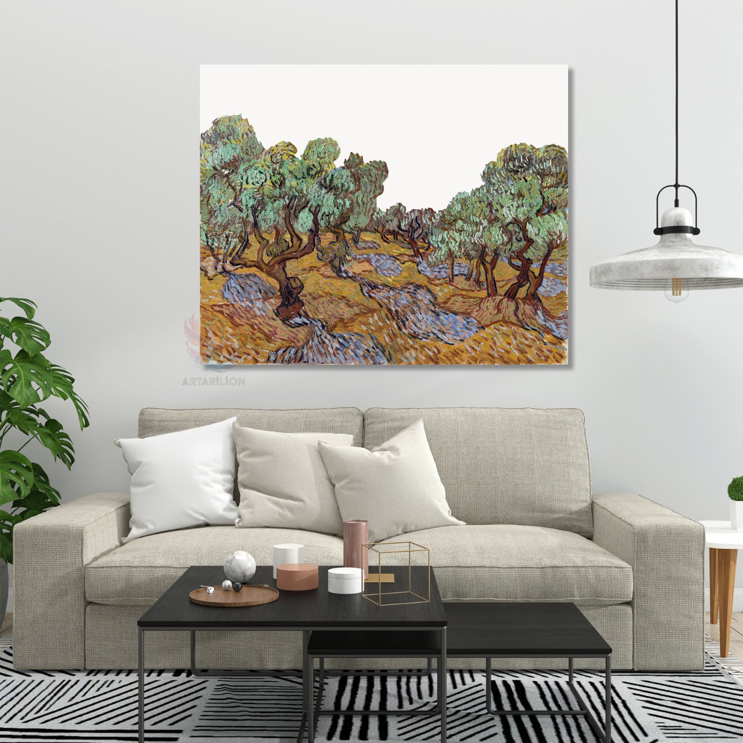 Kanvas Tablo Van Gogh Tablosu Ev Ofis Dekoru Van-Gogh-127 Klasik Duvar Tablosu