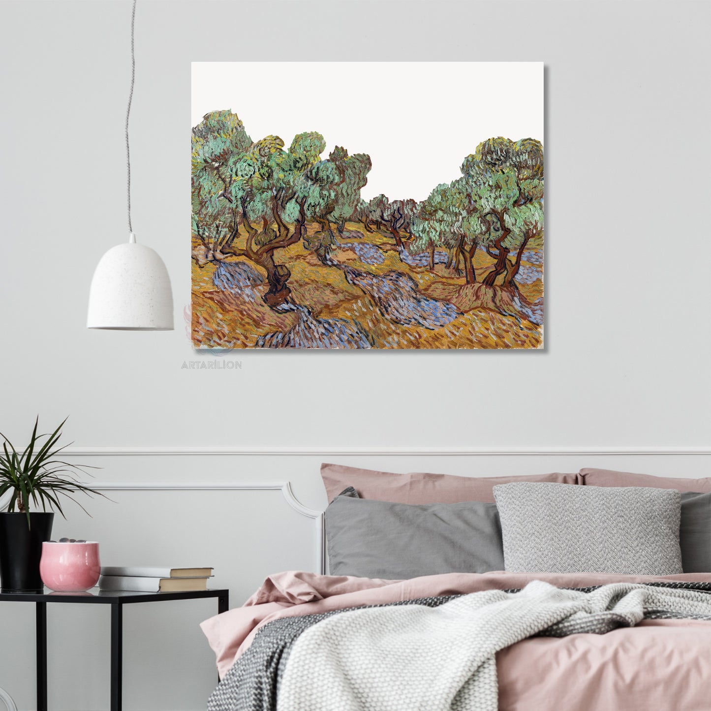 Kanvas Tablo Van Gogh Tablosu Ev Ofis Dekoru Van-Gogh-127 Klasik Duvar Tablosu