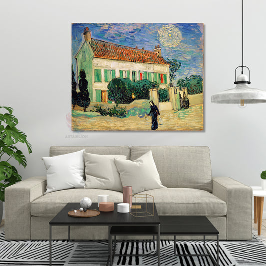 Kanvas Tablo Van Gogh Tablosu Ev Ofis Dekoru Van-Gogh-134 Klasik Duvar Tablosu