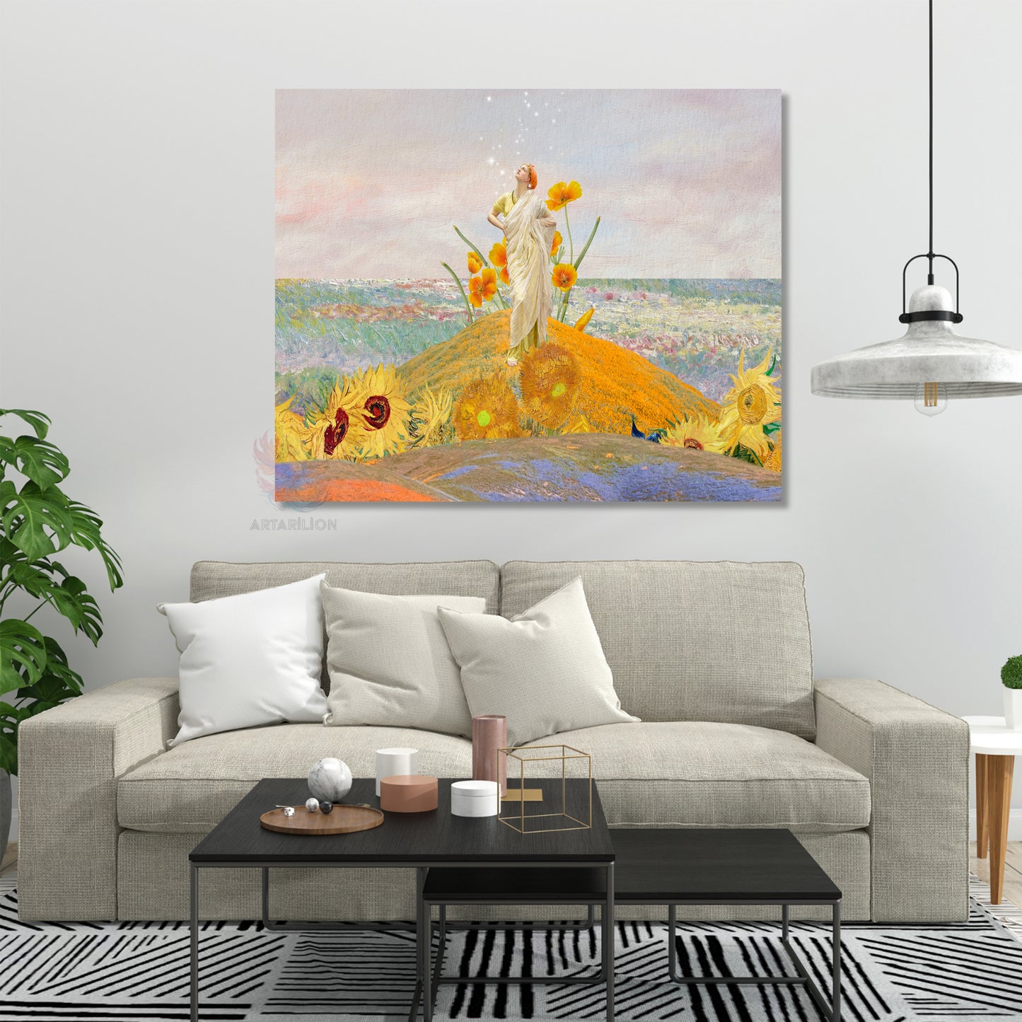 Kanvas Tablo Van Gogh Tablosu Ev Ofis Dekoru Van-Gogh-138 Klasik Duvar Tablosu