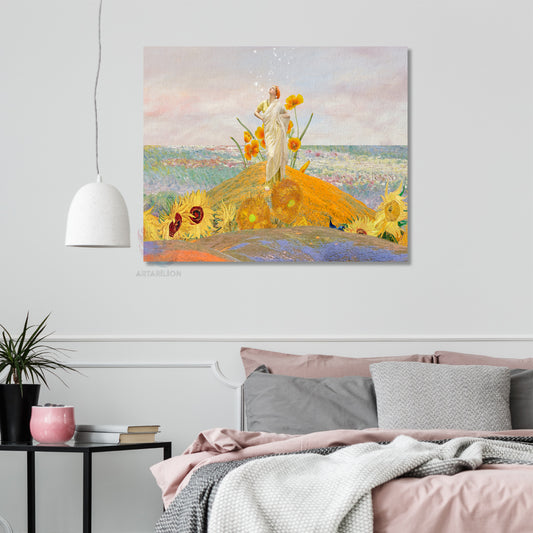 Kanvas Tablo Van Gogh Tablosu Ev Ofis Dekoru Van-Gogh-138 Klasik Duvar Tablosu