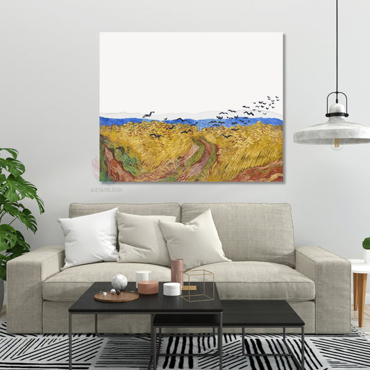 Kanvas Tablo Van Gogh Tablosu Ev Ofis Dekoru Van-Gogh-14 Klasik Duvar Tablosu