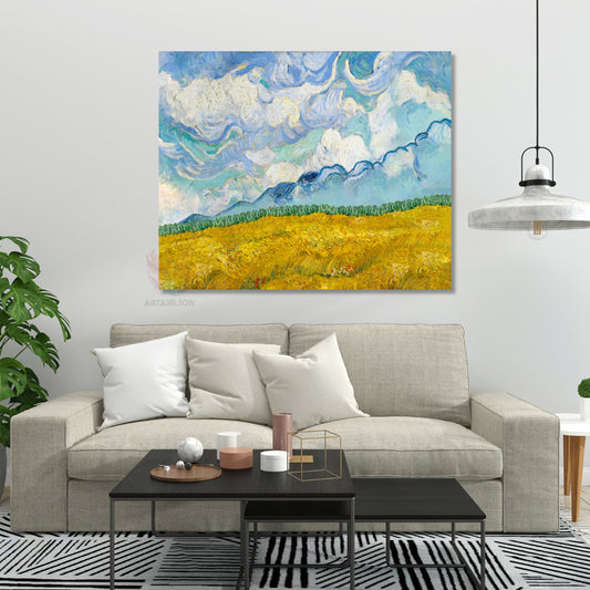 Kanvas Tablo Van Gogh Tablosu Ev Ofis Dekoru Van-Gogh-143 Klasik Duvar Tablosu