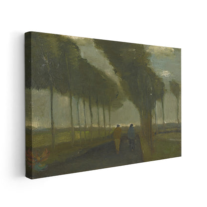 Kanvas Tablo Van Gogh Tablosu Yağlı Boya Görünümlü Ev Ofis Dekoru Klasik Duvar Tablosu